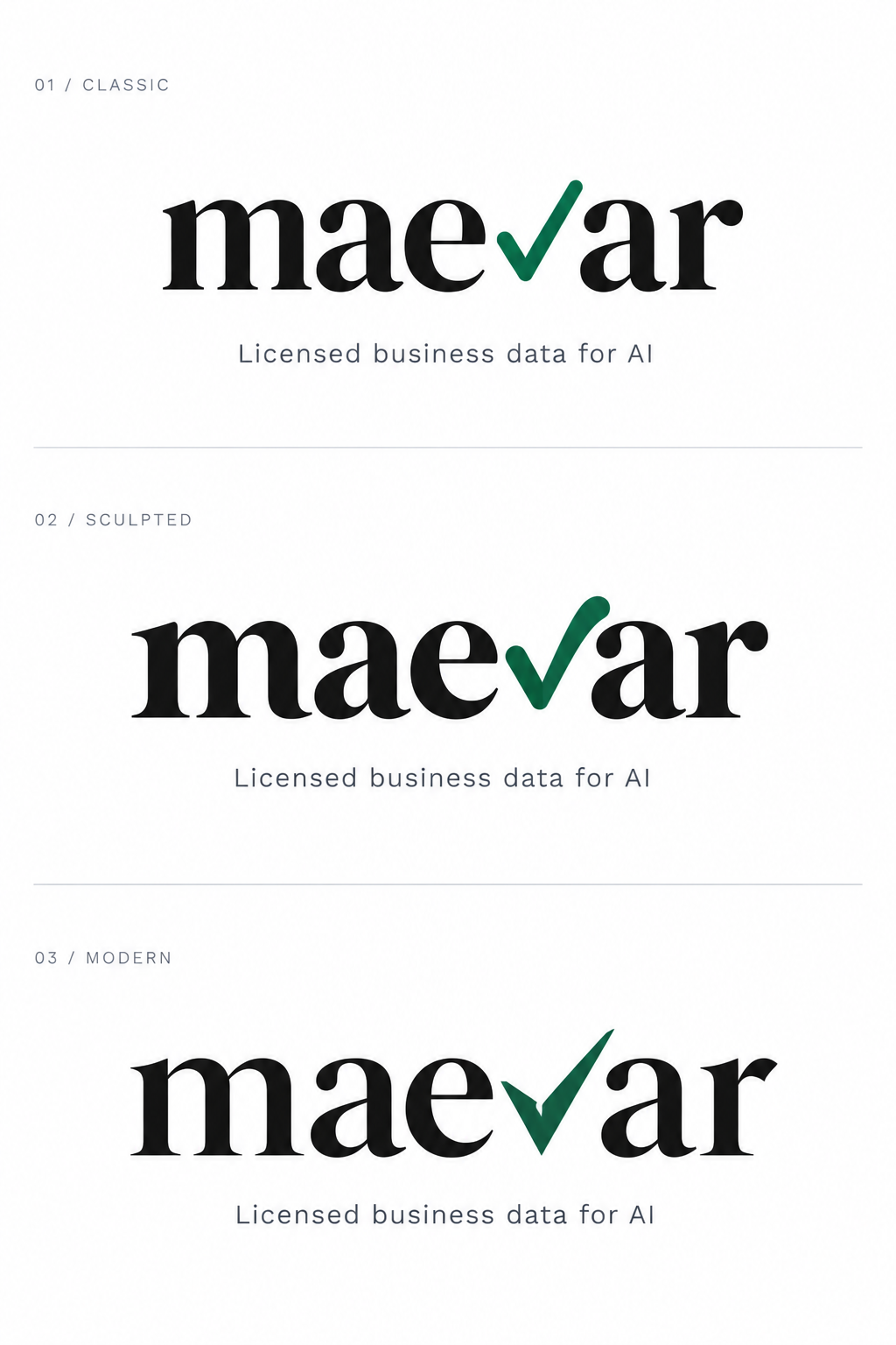 Maevar — Licensed business data for AI